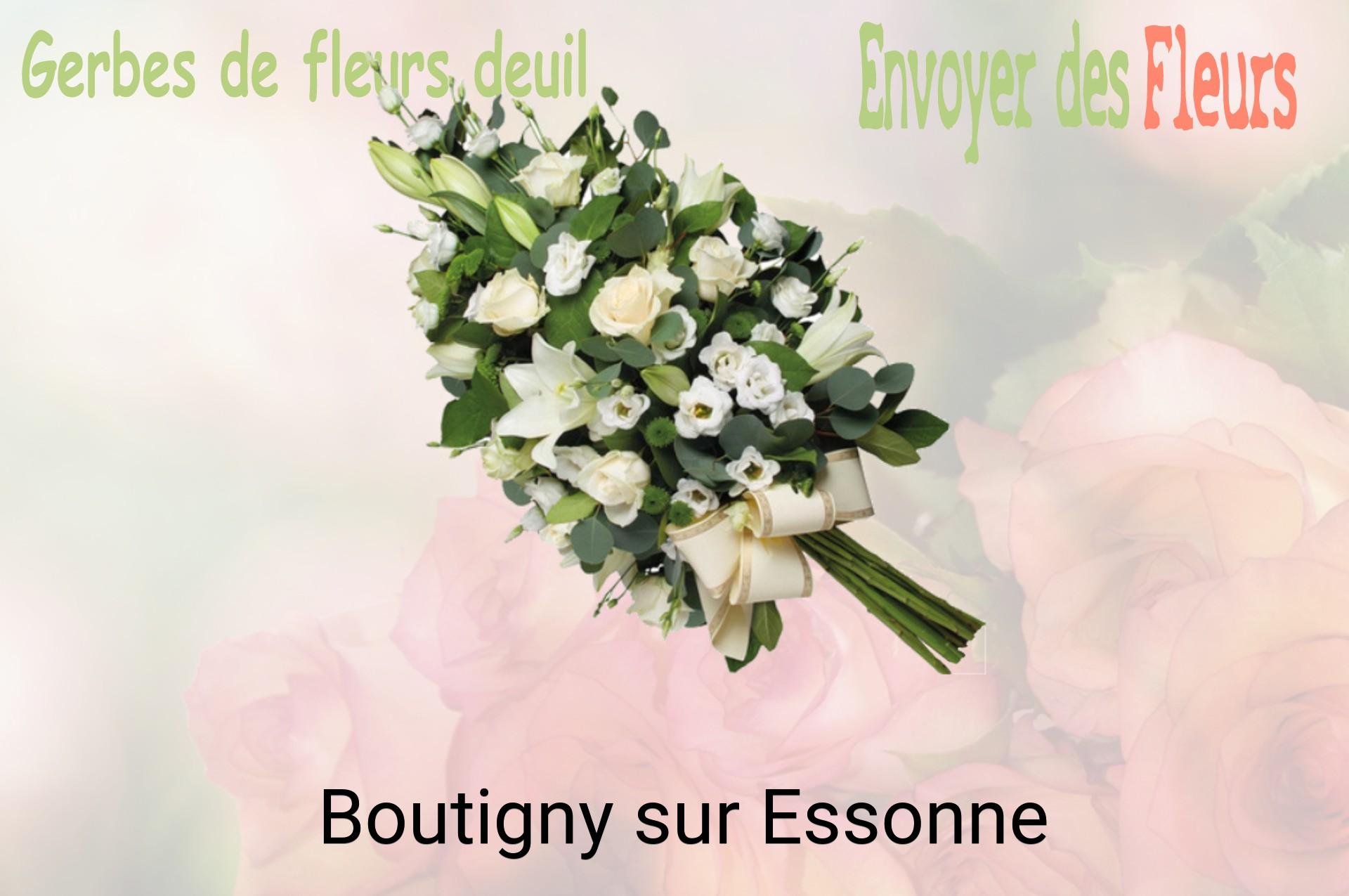 Gerbe de fleurs de deuil livrée à Boutigny-sur-Essonne